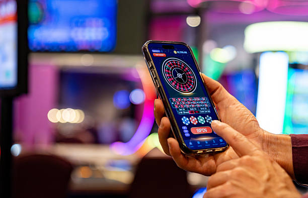 Mega Moolah game interface on cong togel mobile showing spin button and jackpot display